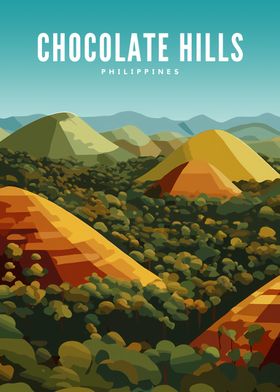 Chocolate Hills In Bohol