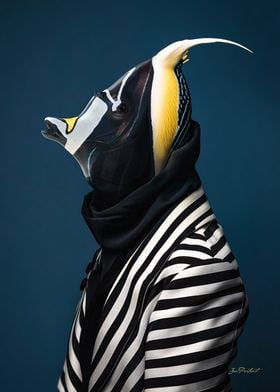 Moorish Idol Portrait