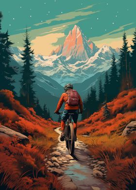 Mountains Bike Sport 