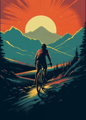 Mountains Bike Sport 