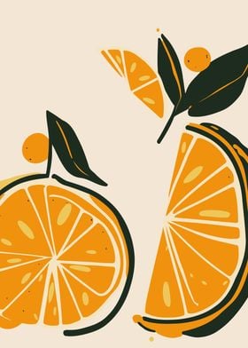 Orange Fruit Kitchen decor