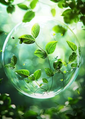 Plant in a Bubble