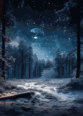 Night Sky Winter