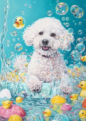 Bichon Frise dog 