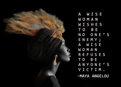 africa woman quotes art
