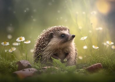 Baby hedgehog