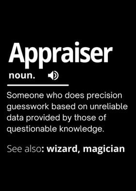 Appraiser Funny Definition