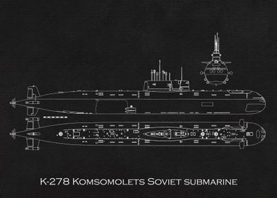 K278 Komsomolets Soviet