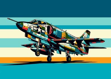 Douglas A4 Skyhawk wpap 