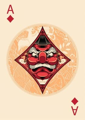 diamon samurai of ace card