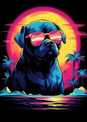 French Bulldog Retro Vibe