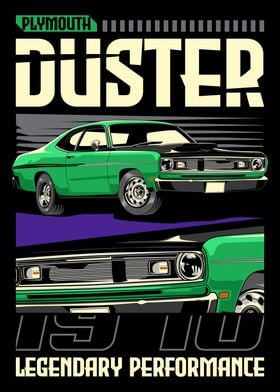 Classic Duster Muscle Car