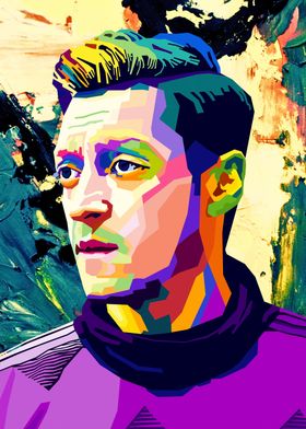 Mesut Ozil Wpap Pop Art