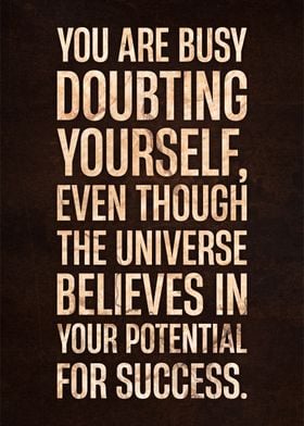 BELIEVE YOURSELF