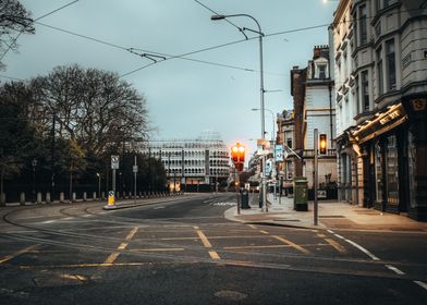 Dawn at Dublin Crossroad