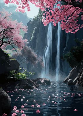 Cherry Blossom Japan Art