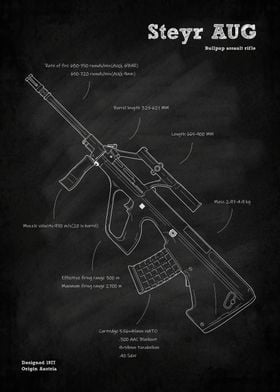 AUG rifle gun weapon csgo