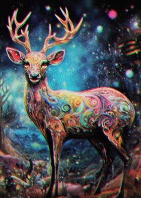 Abstract Deer