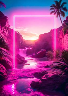 Neon Oasis