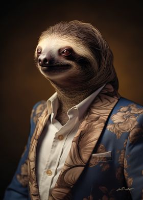 Sloth Portrait