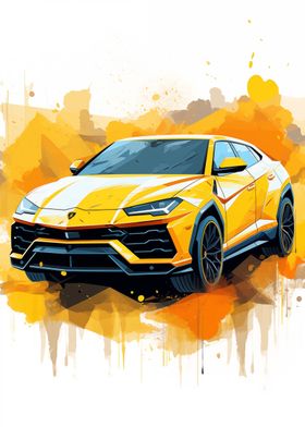 Lamborghini Urus car