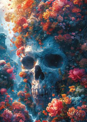 Skull flower