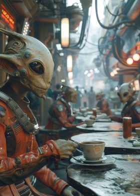 Alien Coffee Lovers