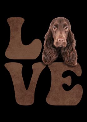 Cocker Spaniel Dog LOVE