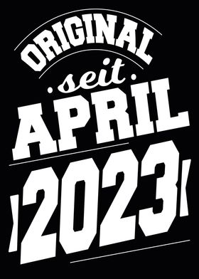 April 2023 1 Jahr