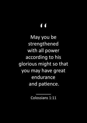 Colossians 1 11