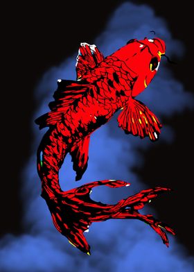 the fish koi