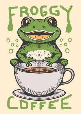 Frog and Coffee