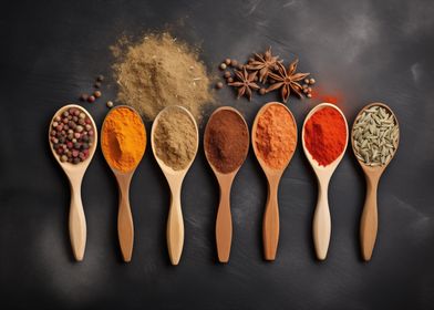 Spoons Of Herbs and Spices