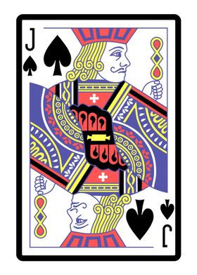 Jack of Spades Card