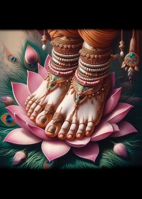 KRISHNA  LOTUS  FEET