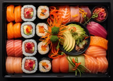 Japanese food Sushi Box