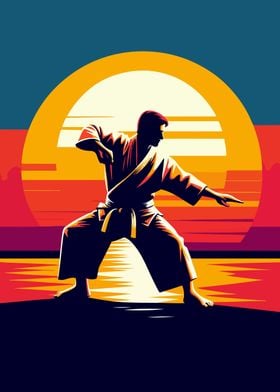 Aikido sunset wpap