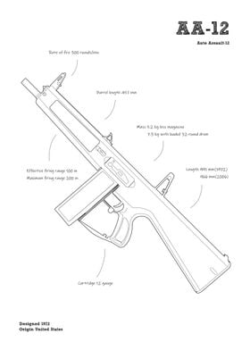 AA12 combat shotgun CoD