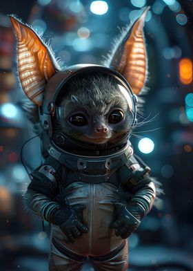 Smirking Astronaut Bat