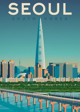 seoul korea cityscape