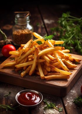 French Fries Food
