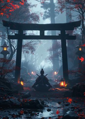 Japanese samurai Spiritual