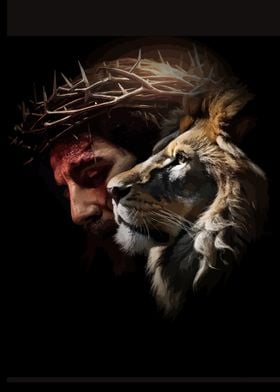 Jesus And Lion