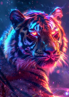 Tiger Space Animal