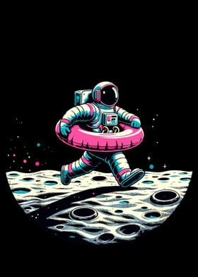 Pool Astronaut Pink Float
