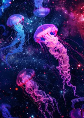 Jellyfish on Space