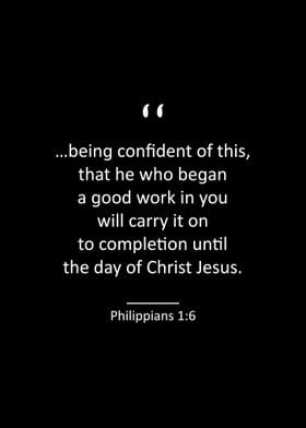 Philippians 1 6