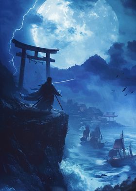 Pirate Ship Samurai Japan