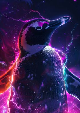 Penguin Space Animal