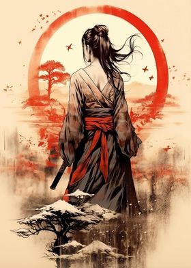 Geisha Samurai Japanese